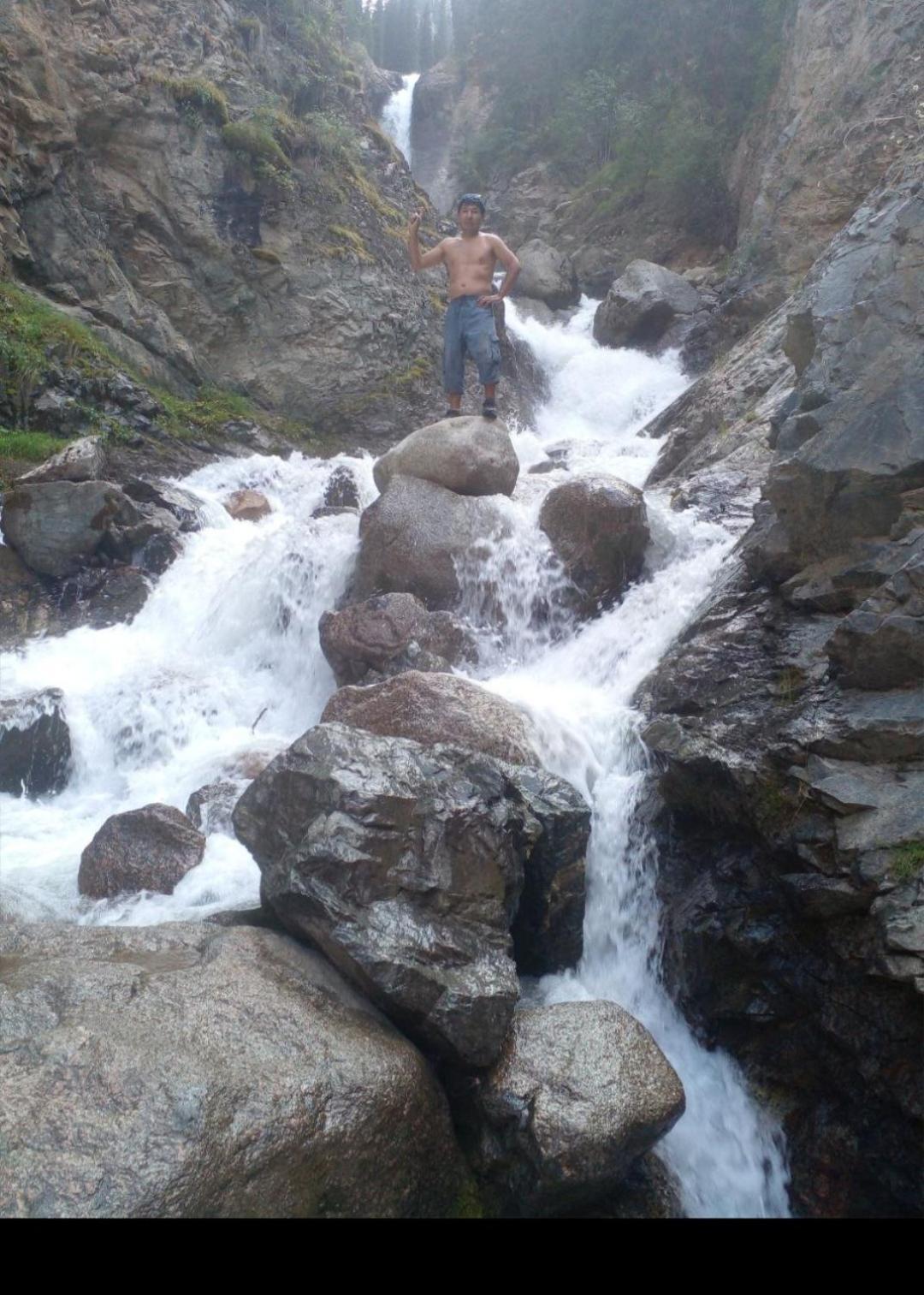Waterfall In The Yard Karakol Exterior photo